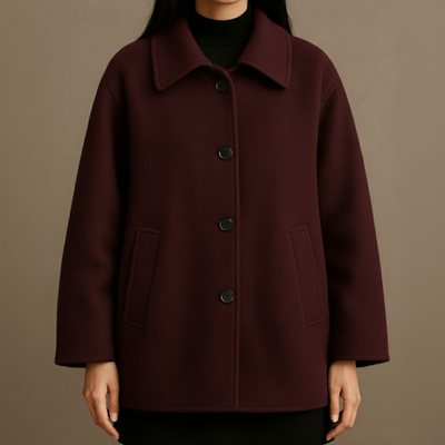 Veste en laine oversize