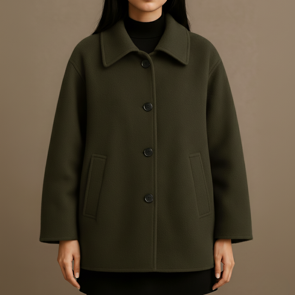 Veste en laine oversize