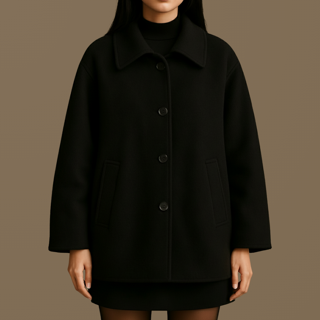 Veste en laine oversize