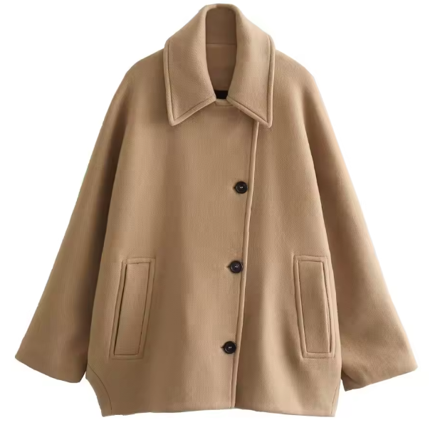 Veste en laine oversize