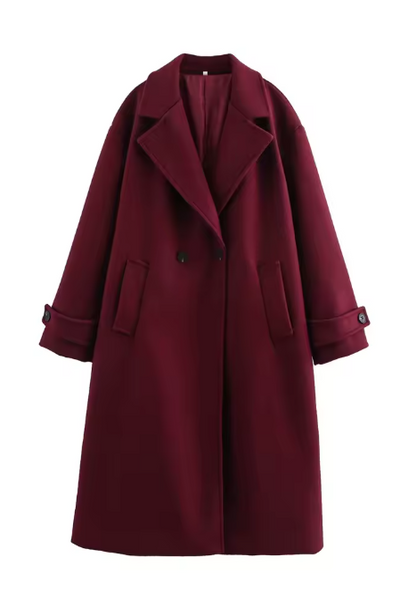 Manteau long élégant et tendance